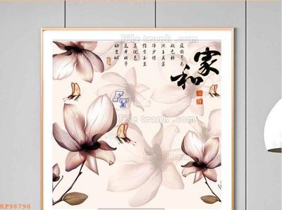 File PSD File tranh hiện đại pha lê gương KF98790 (bản gốc) dễ dàng edit