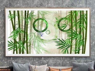 Download file gốc File tranh hiện đại pha lê gương KF98820 (in mica) 3D