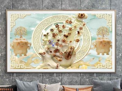 Tải file File tranh hiện đại pha lê gương KF98821 (gốc) in ấn chất lượng