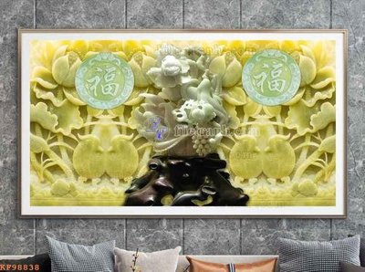 File tranh gốc File tranh hiện đại pha lê gương KF98838 (bản quyền) Filetranh.com