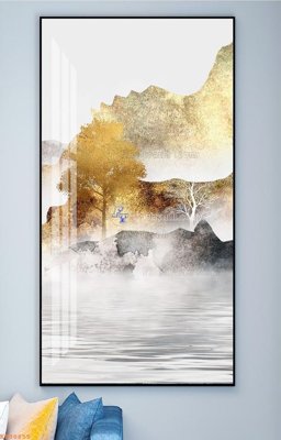 Tải file File tranh hiện đại pha lê gương KF98855 (gốc) làm file quảng cáo