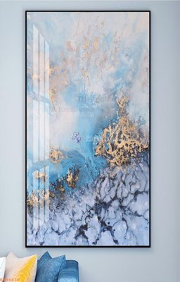 File gốc File tranh hiện đại pha lê gương KF98870 (PNG) nền trong suốt