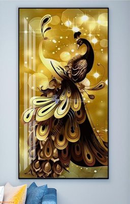 File in ấn File tranh hiện đại pha lê gương KF98894 (bản gốc) từ file gốc