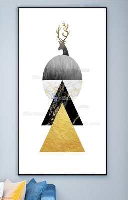 Download file File tranh hiện đại pha lê gương KF98907 (chuẩn in) File tranh hiện đại pha lê gương KF98907