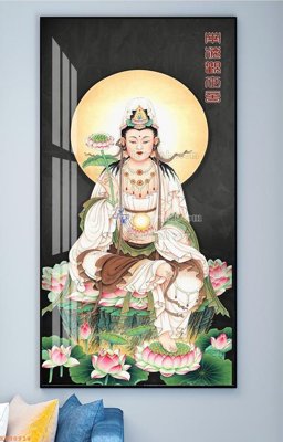 File tranh File tranh hiện đại pha lê gương KF98914 (gốc) in film