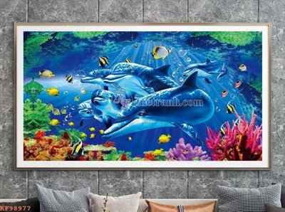 File gốc File tranh hiện đại pha lê gương KF98977 (PNG) nền trong suốt