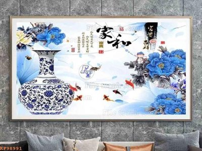 File tranh ảnh gốc File tranh hiện đại pha lê gương KF98991 dùng cho in khổ lớn