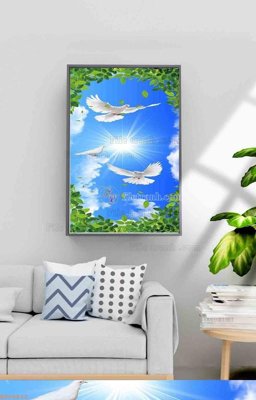 Download file gốc File tranh hiện đại pha lê gương KF99012 (dùng cho in ấn)