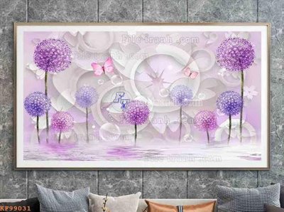 File gốc in ấn File tranh hiện đại pha lê gương KF99031 chuẩn màu CMYK