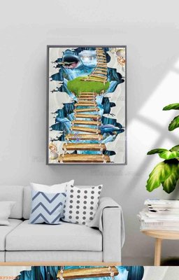 Download file gốc File tranh hiện đại pha lê gương KF99069 (in mica) logo