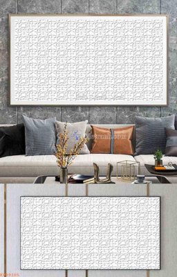 File in lụa File tranh hiện đại pha lê gương KF99105 (phong cảnh) File tranh hiện đại pha lê gương KF99105