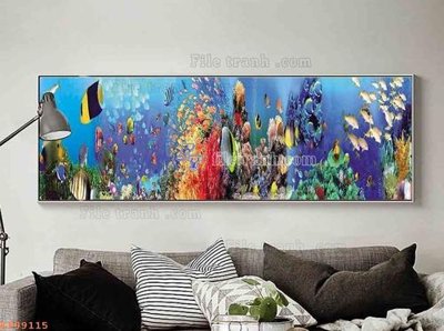 File gốc File tranh hiện đại pha lê gương KF99115 (cho in UV) siêu nét