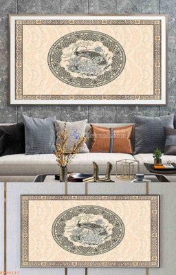 File tranh gốc File tranh hiện đại pha lê gương KF99137 (bản quyền) Filetranh.com