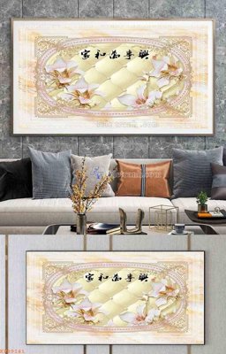 File tranh File tranh hiện đại pha lê gương KF99141 (gốc) chủ đề trừu tượng