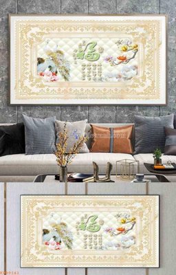 File gốc File tranh hiện đại pha lê gương KF99142 (thiết kế) độc quyền