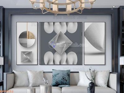 File gốc File tranh hiện đại pha lê gương KF99152 (PNG) không nền chất lượng