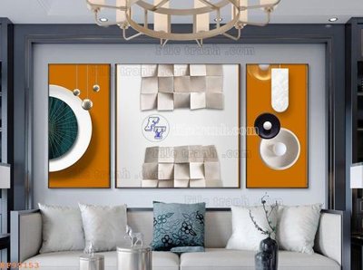 File tranh gốc File tranh hiện đại pha lê gương KF99153 (sắc nét từng chi tiết)