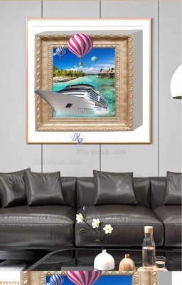 Tải file gốc File tranh hiện đại pha lê gương KF99254 (in khổ lớn) không vỡ