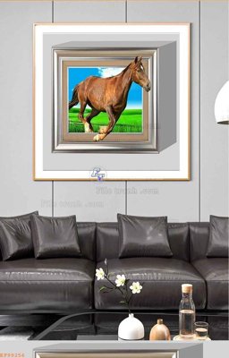 Hình ảnh file gốc in lụa File tranh hiện đại pha lê gương KF99256