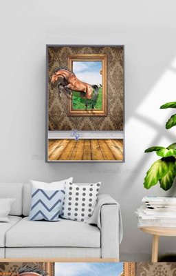 File PSD File tranh hiện đại pha lê gương KF99258 (bản gốc) độ phân giải cao