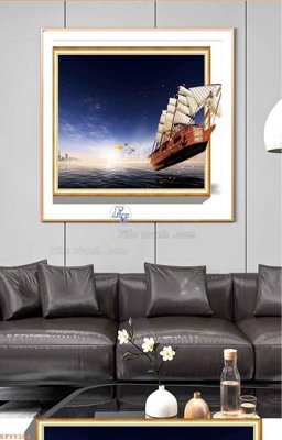 File ảnh gốc File tranh hiện đại pha lê gương KF99264 không vỡ nét