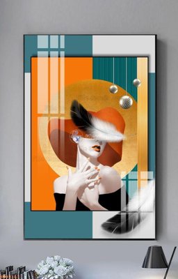 File tranh File tranh hiện đại pha lê gương KF99303 (file gốc) chuẩn màu in