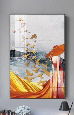 File ảnh File tranh hiện đại pha lê gương KF99310 (gốc) dùng in Pano