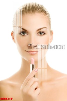 File tranh Tranh trang trí Spa làm đẹp KSPA119 (bản gốc) treo quán cafe