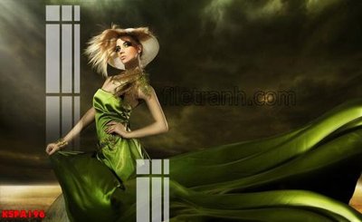 Download file Tranh trang trí Spa làm đẹp KSPA196 (gốc) in mica cao cấp