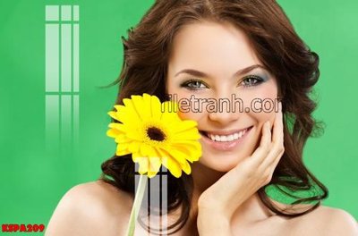 File in ấn Tranh trang trí Spa làm đẹp KSPA209 chuyên nghiệp