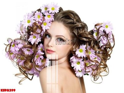 File PSD Tranh trang trí Spa làm đẹp KSPA299 (bản gốc) dễ dàng edit