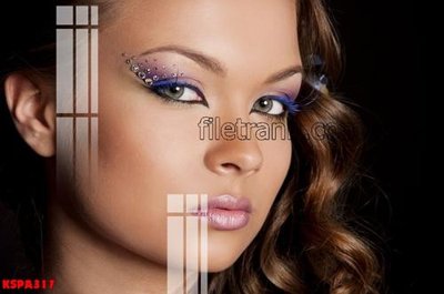 File gốc Tranh trang trí Spa làm đẹp KSPA317 (in mica) trang trí