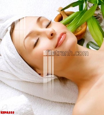 Tải file gốc Tranh trang trí Spa làm đẹp KSPA353 (in khổ lớn) quảng cáo