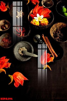 File in trần Tranh trang trí Spa làm đẹp KSPA394 (file gốc) chủ đề vũ trụ