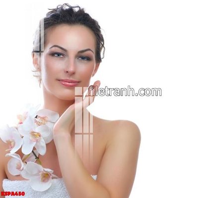 File tranh Tranh trang trí Spa làm đẹp KSPA450 (gốc) chủ đề trẻ em