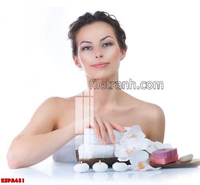 File tranh Tranh trang trí Spa làm đẹp KSPA451 (ảnh gốc) sắc nét hoàn hảo