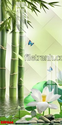 File gốc Tranh trang trí Spa làm đẹp KSPA46 (in 3D) nghệ thuật