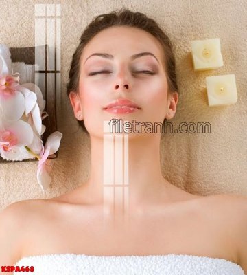 Tải file Tranh trang trí Spa làm đẹp KSPA468 (gốc) in trên mọi chất liệu
