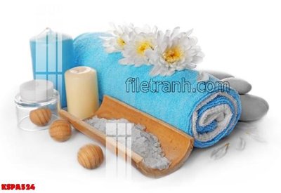 File PSD Tranh trang trí Spa làm đẹp KSPA524 (bản gốc) độ phân giải cao