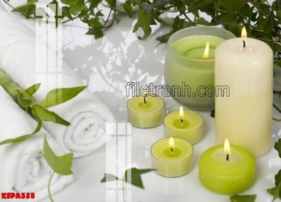 Tải file gốc Tranh trang trí Spa làm đẹp KSPA535 (in khổ lớn) không vỡ