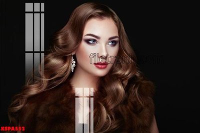 File tranh Tranh trang trí Spa làm đẹp KSPA552 (gốc) in film