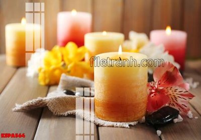 File gốc Tranh trang trí Spa làm đẹp KSPA564 (chủ đề hiện đại) trang trí