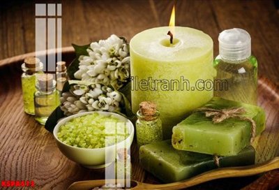 File ảnh Tranh trang trí Spa làm đẹp KSPA573 (gốc) in quảng cáo ngoài trời