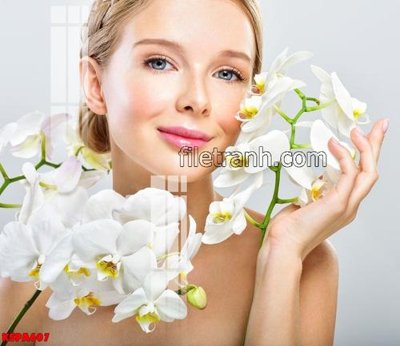 File tranh Tranh trang trí Spa làm đẹp KSPA607 (bản gốc) trang trí văn phòng