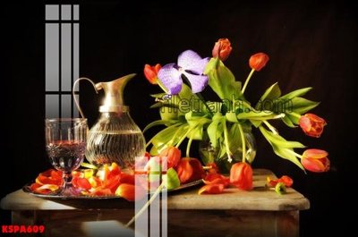 File gốc Tranh trang trí Spa làm đẹp KSPA609 (thiết kế) cho in ấn