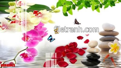 File tranh Tranh trang trí Spa làm đẹp KSPA642 (bản gốc) treo phòng ăn