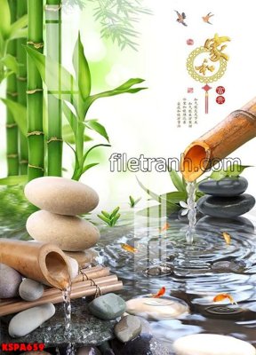 File gốc Tranh trang trí Spa làm đẹp KSPA659 (ảnh chi tiết) để in trần