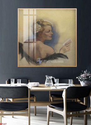 File PSD File tranh treo thiếu nữ khỏa thân nhà nghỉ KT147 (gốc) cho designer