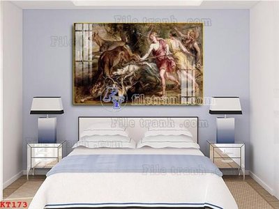 Tải file File tranh treo thiếu nữ khỏa thân nhà nghỉ KT173 (gốc) làm file tranh quảng cáo