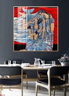 File in trần File tranh treo thiếu nữ khỏa thân nhà nghỉ KT175 (file gốc) xuyên sáng